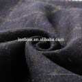 Donegal wool navy tweed overcheck fabric ,material ideal for coats and suits.